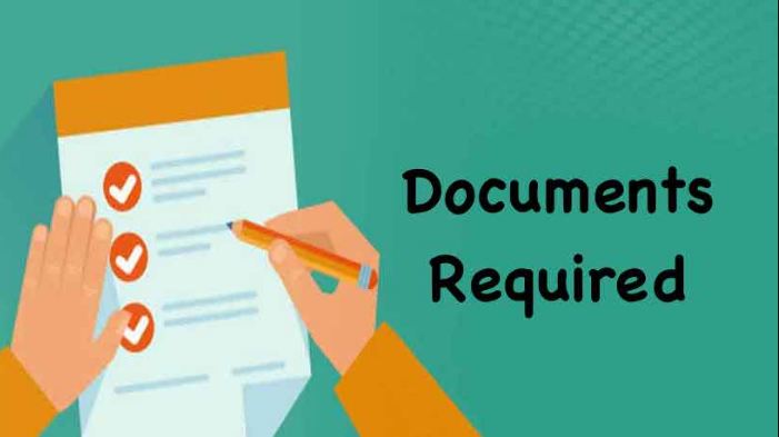 Notice about required documents